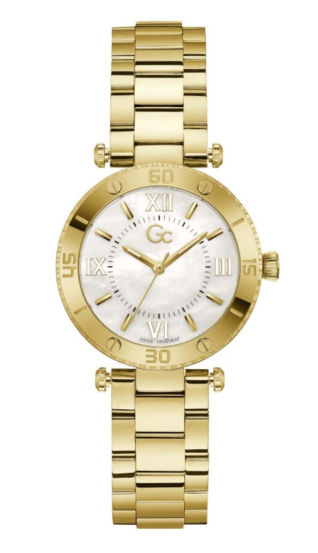 Goudkleurig dameshorloge van GC Watches